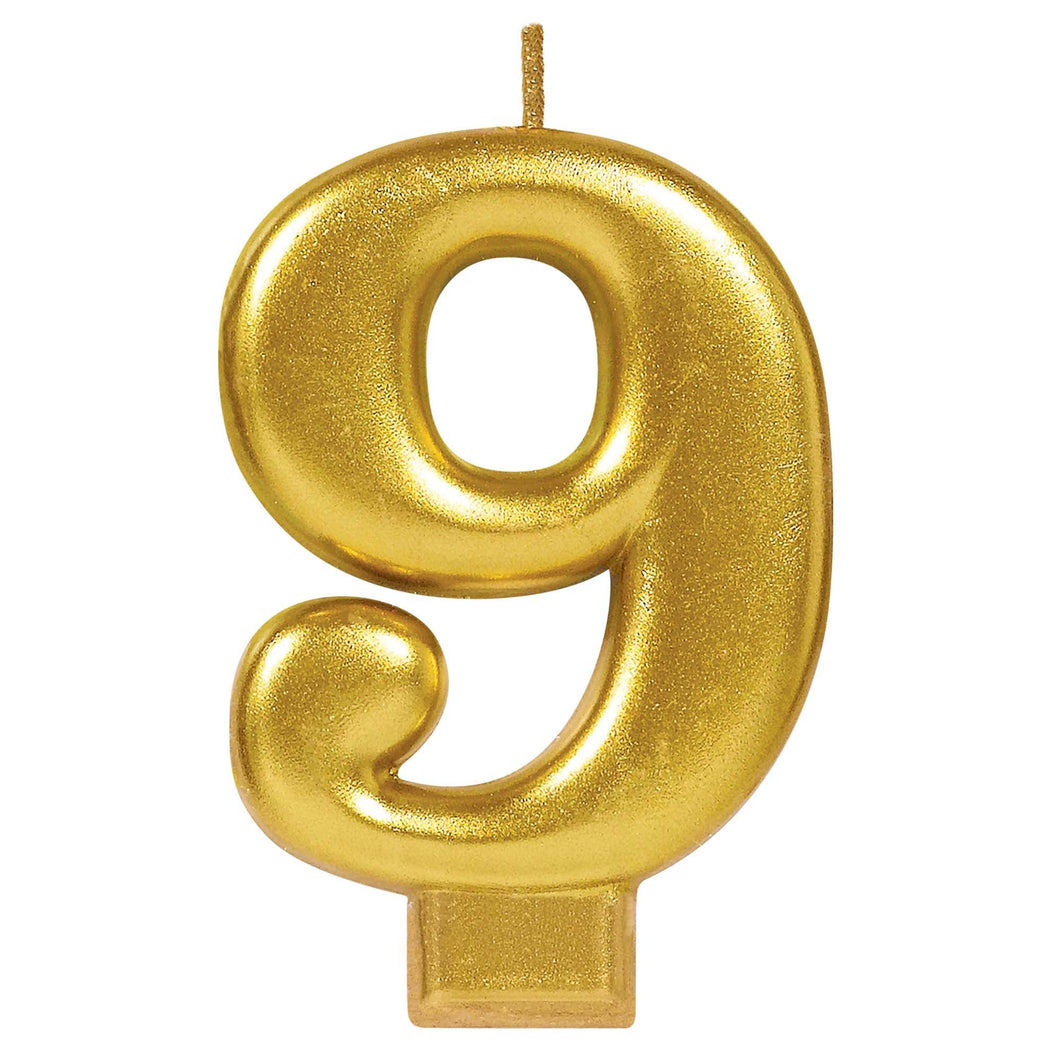 Gold Numeral 