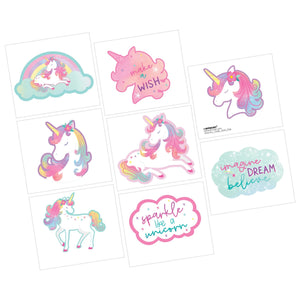 Unicorn Party Tattoos