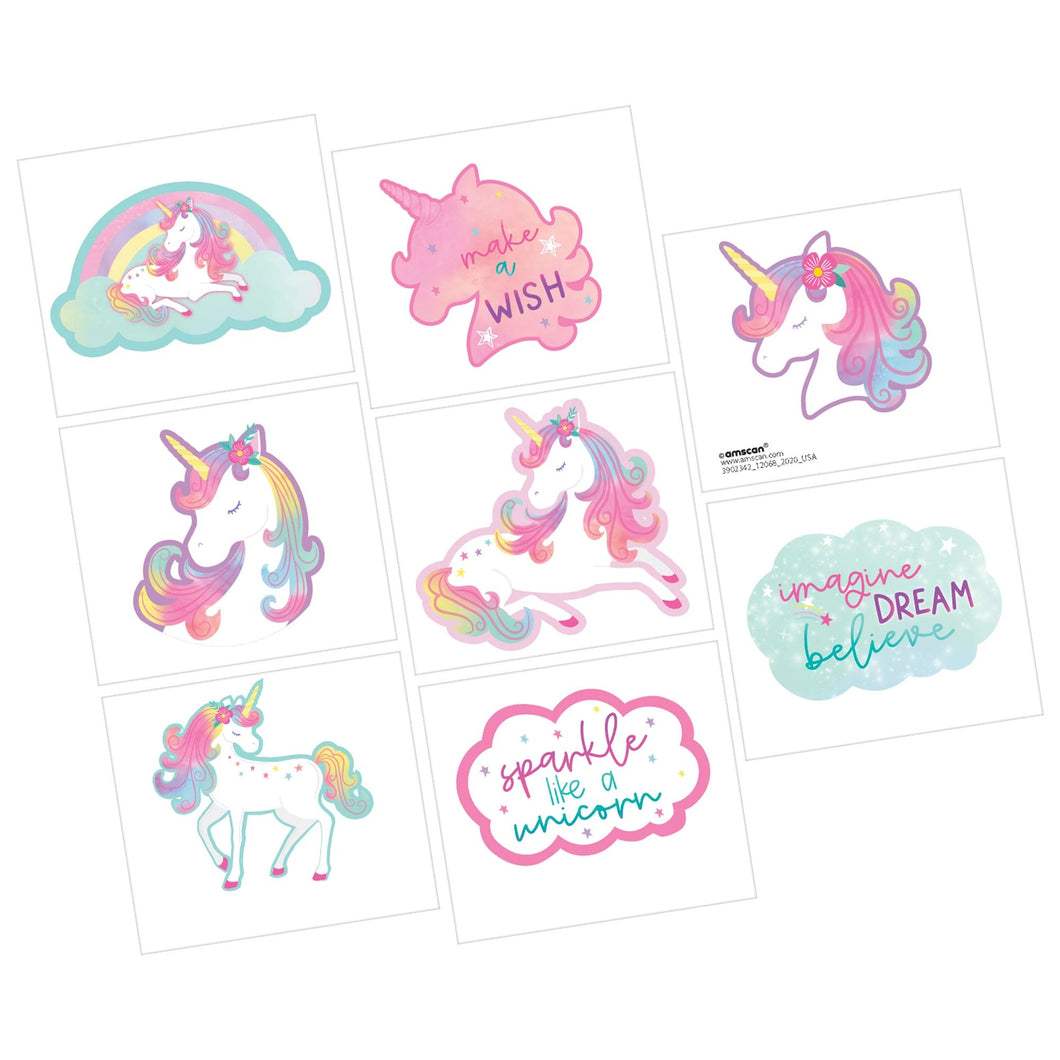 Unicorn Party Tattoos